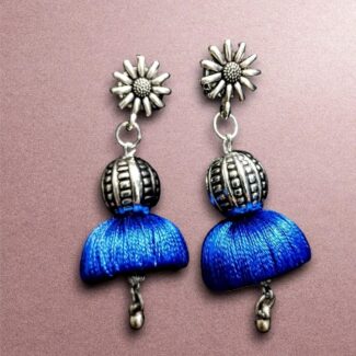 Handmade Silk Thread Earrings
