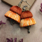 Silk Thread Earrings-Jewellery