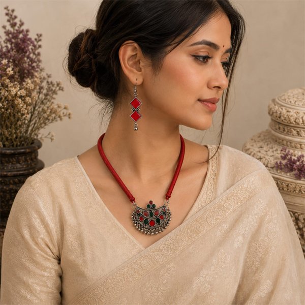 Srida-Raga-Red-Necklace-Set