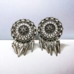 Handmade Silver Oxidised Earrings