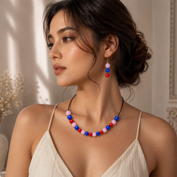 Tricolor-Harmony-Necklace-Set