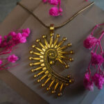 Handmade oxidised Pendant