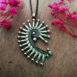 Handmade Oxidised Pendant