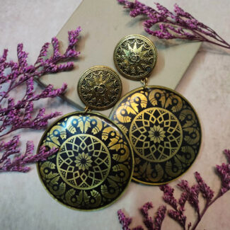 Floral Antique Earring