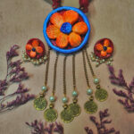 Handmade Clay Necklace Set