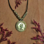 Minimal Antique Coin Pendant