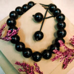 Black Thread Beaded Bracelet