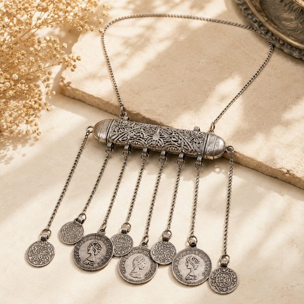 Antique-Coin-Drop-Necklace-Set5